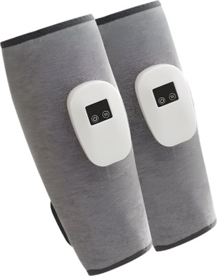 MASSAGE EXPERT Air Compression Leg Massager With Heat Wireless Calf Massager For Blood Circulation & Pain Relief, Foot & Calf Therapy Machine Massager(Grey)