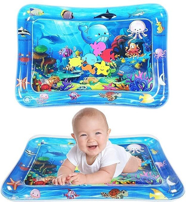 Krups Rubber Baby Play Mat(Blue, Medium)