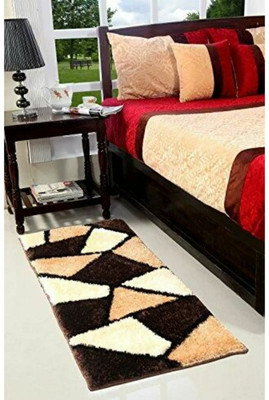 Riya Handloom Polyester Floor Mat(Multicolor, Free)