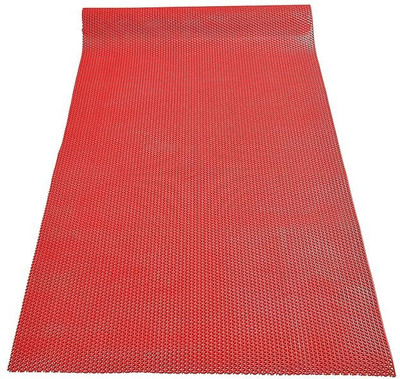 Mega Cart Home Rubber Toilet Lid Mat(Red Mat_Size 2 x 8 feet, Large)
