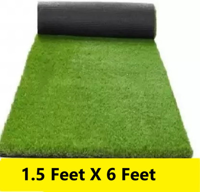CHETANYA LOOMTEX Artificial Grass Door Mat(Green, Medium)