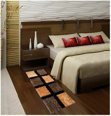 Riya Handloom Polyester Floor Mat(Multicolor, Free)