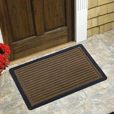 Sampraya creations Coir Floor Mat(Brown, Medium)