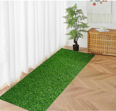 Shree Paras Artificial Grass Floor Mat(2 x 8 FEET, Green, Extra Large)