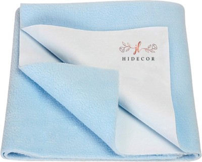 HIDECOR Cotton Baby Bed Protecting Mat(Sky Blue, Small)