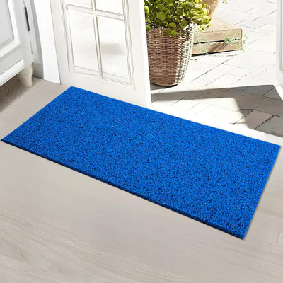 KUBER INDUSTRIES Rubber Floor Mat(Blue, Medium)
