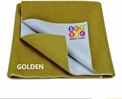 deepshoper Cotton Baby Bed Protecting Mat(GOLDEN GREEN, Large)