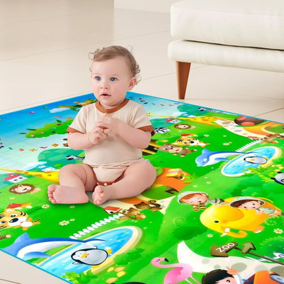 VAYT Silicone Baby Play Mat(Multicolor, Medium)