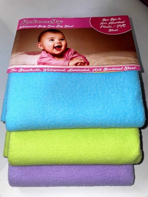 smilykid Cotton Baby Bed Protecting Mat(MULTI35, Small, Pack of 3)