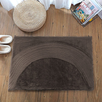 matcraft Polyester Floor Mat(Cocoa, Small)