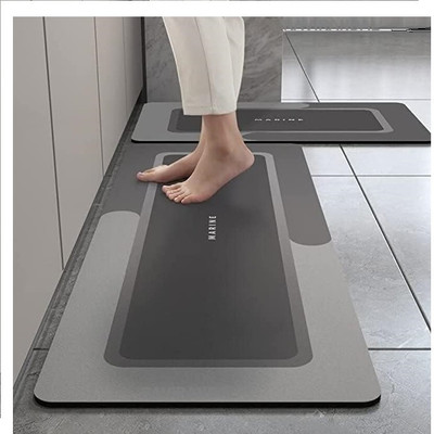 JD ENTERPRISE Rubber Floor Mat(Multicolor, Medium, Pack of 2)