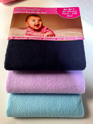 KC ECOM Cotton Baby Bed Protecting Mat(MULTI5, Small, Pack of 3)