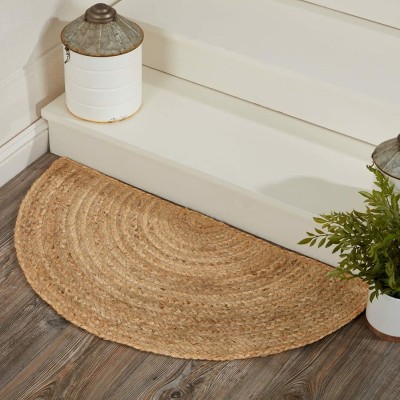 AIESY Beige Jute Area Rug(1 cm,  X 3 cm, Rectangle)