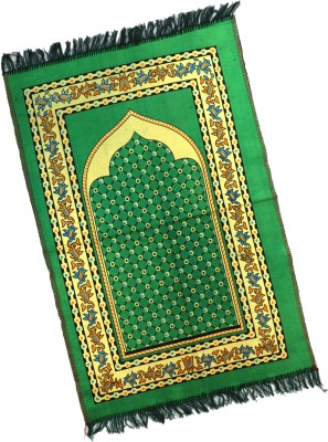 ADIRNY Velvet Prayer Mat(Green, Large)