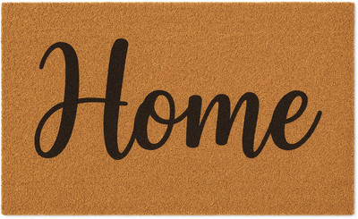 SANGAAL Coir Door Mat(Brown, Large)