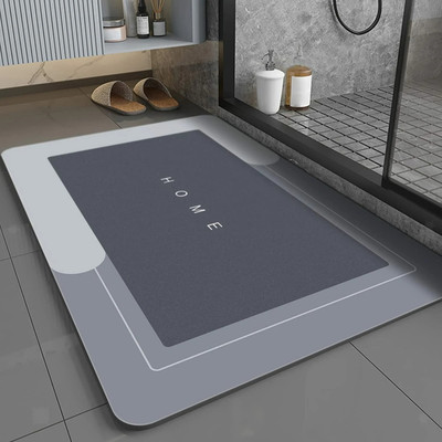 NRUTY Rubber Bathroom Mat(Multicolor, Free)