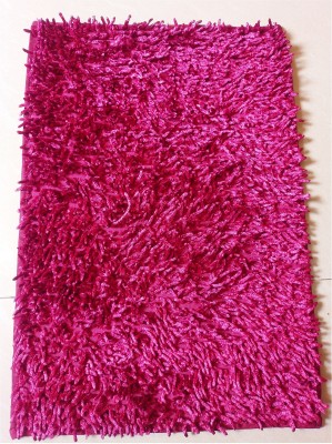 Ketu plastic Microfiber Door Mat(Pink, Red, Black, Violet, Blue, Large)