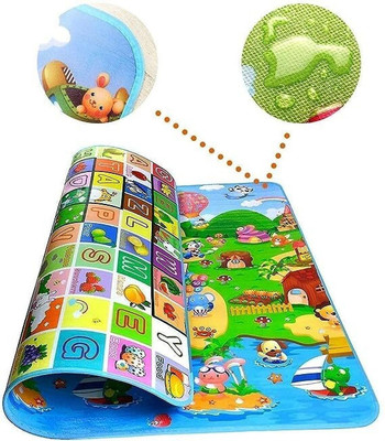 omkar Plastic Baby Play Mat(Multicolor, Free)