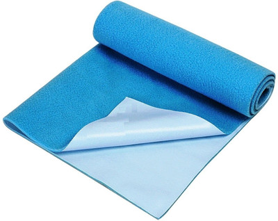 SBTs Cotton Baby Bed Protecting Mat(Sky Blue, Small)
