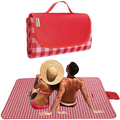 jamunesh enterprise Polyester Chatai Mat(Red, Large)
