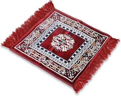 Velvet Door Mat(RED, Medium)