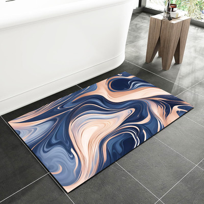 KAARIGIRI Rubber Door & Floor Mat(Galaxy Multicolor, Medium)