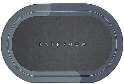 KHODIYARIMPAX Rubber Bathroom Mat(please check the image for colour details before purchasing., Large)