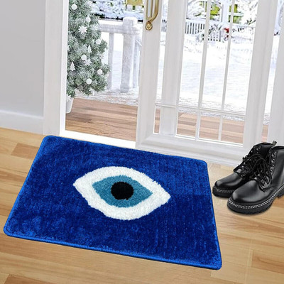 ADEQUATe Microfiber Door Mat(Multicolor, Large)