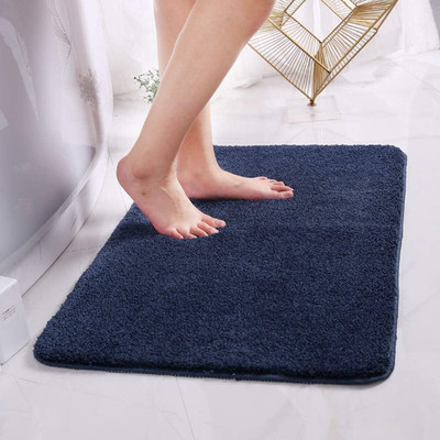 VORDVIGO Microfiber Door Mat(Blue, Medium)