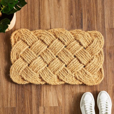 Mats Avenue Coir Floor Mat(Beige, Medium)