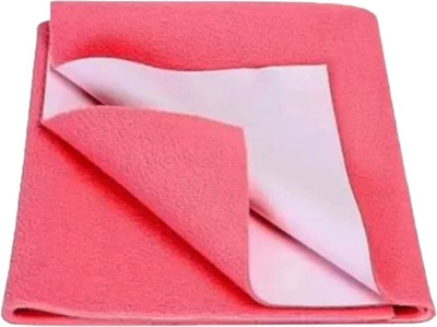 SBTs Cotton Baby Bed Protecting Mat(Pink, Medium)