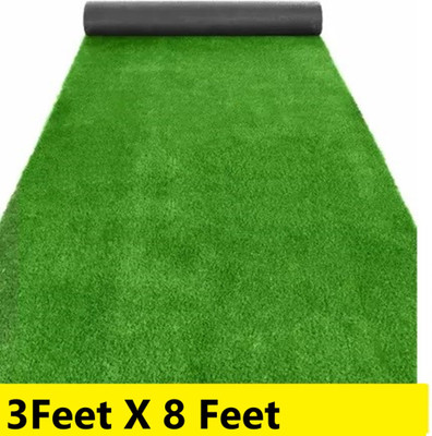 CHETANYA LOOMTEX Artificial Grass Floor Mat(Green, Extra Large)