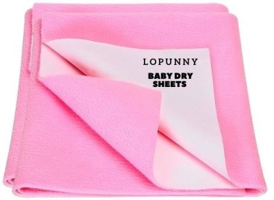 LOPUNNY Cotton Baby Bed Protecting Mat(Pink, Medium)