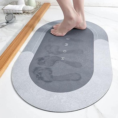 Aldgate Rubber Bathroom Mat(Multicolor, Free)