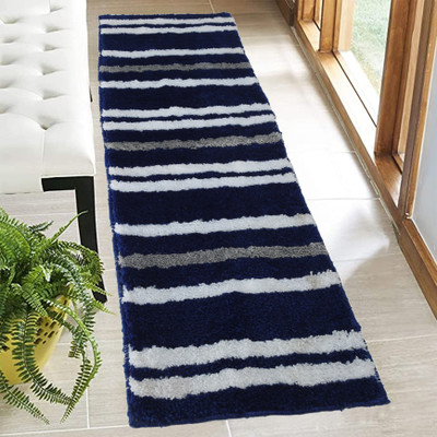 Geeta Enterprise Polyester Door Mat(Blue, Extra Large)