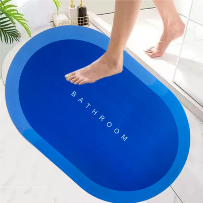 HRT Silicone Bathroom Mat(Multicolor, Medium)