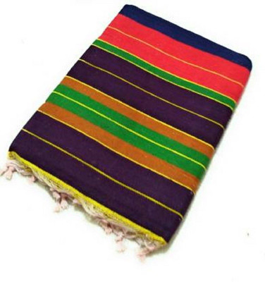 WebDealz 150 cm  X 210 cm Blended, Cotton Carpet(Rectangle, Multicolor)