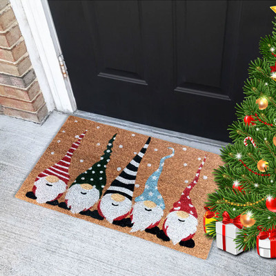 Mats Avenue Coir Door Mat(Multicolor, Extra Large)