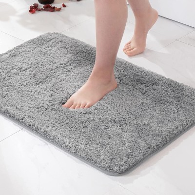 VORDVIGO Microfiber Door Mat(Grey, Medium)