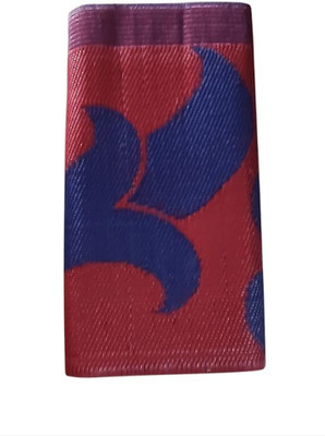 Red Crush Plastic Chatai Mat(Multicolor, Medium)