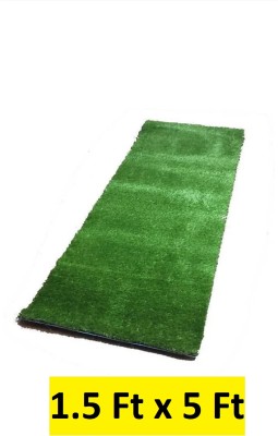 COMFY HOME Green Polypropylene Carpet(1 ft,  X 150 cm, Rectangle)