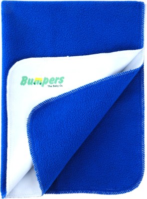 Bumpers The Baby Co. Polycotton Baby Bed Protecting Mat(Royal blue, Extra Large)