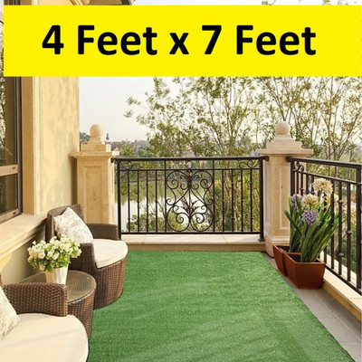 CHETANYA LOOMTEX Artificial Grass, PP (Polypropylene) Floor Mat(Green, Extra Large)