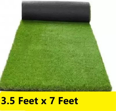 CHETANYA LOOMTEX Polyester Floor Mat(Green, Large)