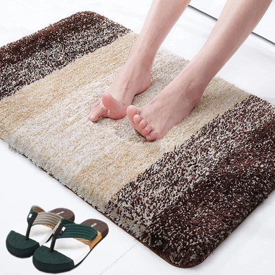 Anant Cotton Floor Mat(Brown, Medium)