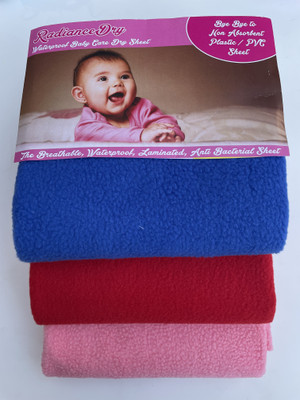 SBTs PVC (Polyvinyl Chloride) Baby Bed Protecting Mat(Multicolor, Pack of 3, Small)