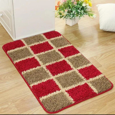 New Trendz Polyester Door Mat(Multicolor, Medium)
