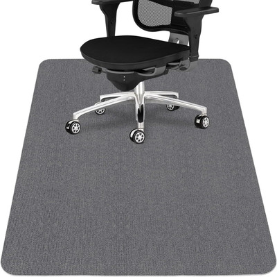 VIPREKHO Polyester Floor Mat(Grey, Medium)