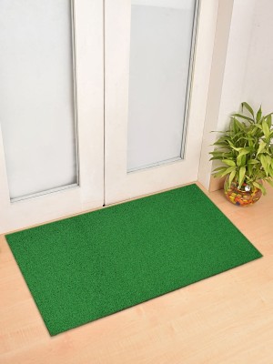 chitradheyhomedecorchd Rubber Floor Mat(Green, Free)