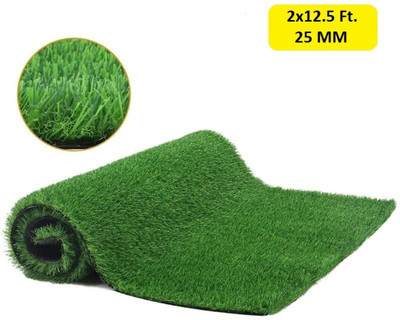Abhsant PP (Polypropylene) Floor Mat(Green, 2x12.5 Ft., 25 MM, Large)